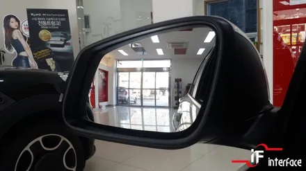 BMW 118d 네비매립하고 와이드미러 교체하니 안전하게 길찾아가죠! / 부산 남구