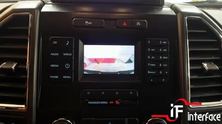 포드 F150 네비게이션 상단매립하니 데쉬보드 깔끔해졌어요~!!! / 부산 남구