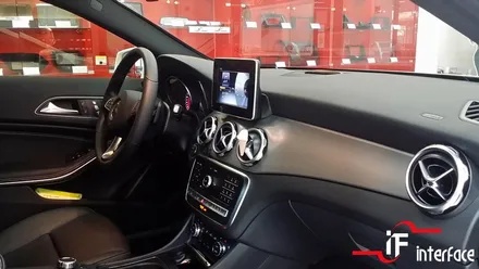 벤츠 GLA250 키레스고 장착, 문잠그고 열때엔 도어캐치에 손만 살짝~!!! / 부산 남구