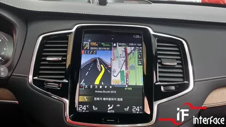 볼보 XC90 네비게이션 블랙박스 사이드스텝, 꼭 필요한것들이죠~!!! / 부산 남구