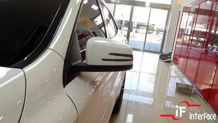 벤츠 GLA250 키레스고 장착, 문잠그고 열때엔 도어캐치에 손만 살짝~!!! / 부산 남구