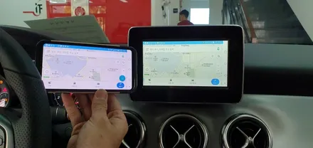 19년식 X156 GLA220  M2C-200A네비게이션, 벤츠 네비매립,벤츠네비게이션 매립, 수입차 네비매립[인터페이스] / 부산 남구