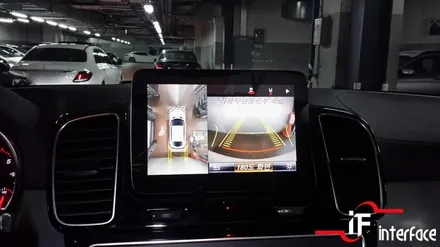 벤츠 GLE350d 쿠페, 나와 패밀리들을 위한 옵션 네비게이션과 리어모니터의 조합 / 부산 남구
