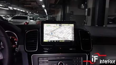 벤츠 GLE350d 쿠페, 나와 패밀리들을 위한 옵션 네비게이션과 리어모니터의 조합 / 부산 남구