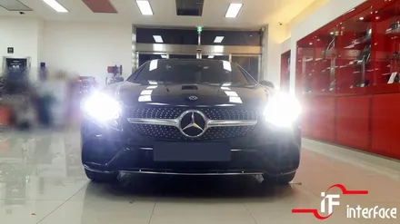 [벤츠 SLC200] 네비게이션, 2채널 블랙박스달고 달려가즈아~!!! / 부산 남구