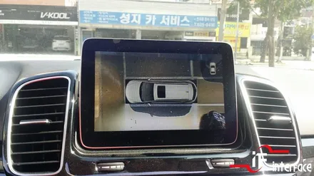 벤츠 GLE350d 중형SUV의 어라운드뷰 활용법과 열맞춰 주차하기 성공~!!! / 부산 남구