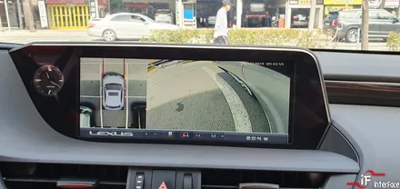 18년식 렉서스 ES300h전용 360도 어라운드뷰, 수입차 전차종 어라운드뷰 인스톨, 렉서스 어라운드뷰 개조[인터페이스] / 부산 남구