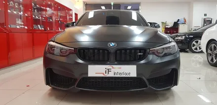 국내최초! BMW M3 BSA장착, 측후방 감지기 장착. 와이드미러.수입차 측후방 감지기, 옵션개조 전문 [인터페이스] / 부산 남구