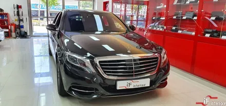 14년식 w222 S350 세로그릴,커멘더수리 , G-nom 네비 장착 수입차 네비게이션 매립, 벤츠 커멘더 수리 전문 [인터페이스] / 부산 남구