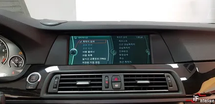F10 528i 네비게이션 매립,BMW 네비게이션 매립, 수입차네비매립 부산, 경남 수입차 네비매립, [인터페이스] / 부산 남구