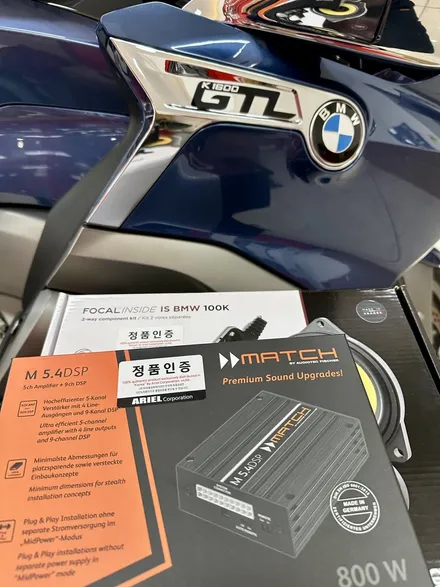 라이딩 감성이 달라지는 BMW K1600GT 사운드 업그레이드 / 부산 남구
