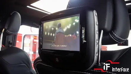 벤츠 G500 지바겐 네비게이션, 미러링 이모든걸 리어모니터와 연동시켜볼게요^^ / 부산 남구