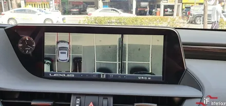 18년식 렉서스 ES300h전용 360도 어라운드뷰, 수입차 전차종 어라운드뷰 인스톨, 렉서스 어라운드뷰 개조[인터페이스] / 부산 남구