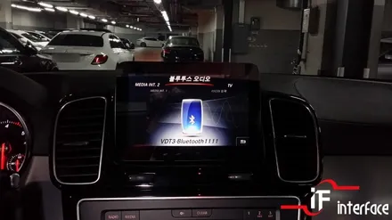 벤츠 GLE350d 쿠페, 나와 패밀리들을 위한 옵션 네비게이션과 리어모니터의 조합 / 부산 남구
