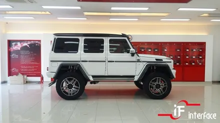 벤츠 G500 지바겐 네비게이션, 미러링 이모든걸 리어모니터와 연동시켜볼게요^^ / 부산 남구