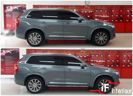 볼보 XC90 네비게이션 블랙박스 사이드스텝, 꼭 필요한것들이죠~!!! / 부산 남구