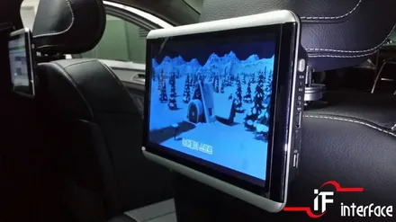 벤츠 GLE350d 쿠페, 나와 패밀리들을 위한 옵션 네비게이션과 리어모니터의 조합 / 부산 남구