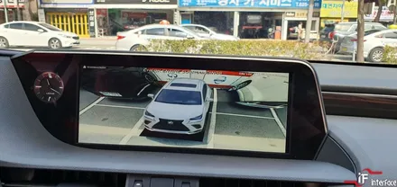18년식 렉서스 ES300h전용 360도 어라운드뷰, 수입차 전차종 어라운드뷰 인스톨, 렉서스 어라운드뷰 개조[인터페이스] / 부산 남구