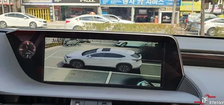 18년식 렉서스 ES300h전용 360도 어라운드뷰, 수입차 전차종 어라운드뷰 인스톨, 렉서스 어라운드뷰 개조[인터페이스] / 부산 남구