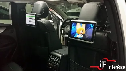 벤츠 GLE350d 쿠페, 나와 패밀리들을 위한 옵션 네비게이션과 리어모니터의 조합 / 부산 남구