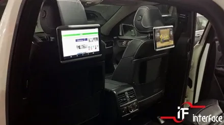 벤츠 GLE350d 쿠페, 나와 패밀리들을 위한 옵션 네비게이션과 리어모니터의 조합 / 부산 남구