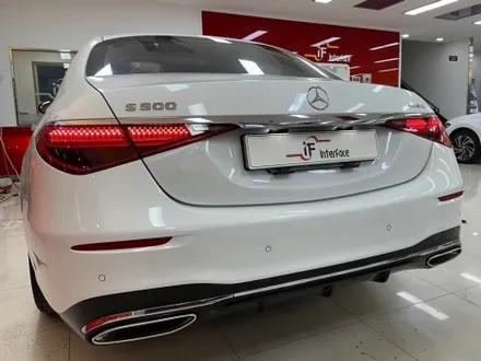 벤츠 S500,W223  이오나이저 에어밸런스 작업으로 차안 향기는 내가 책임진다!! / 부산 남구