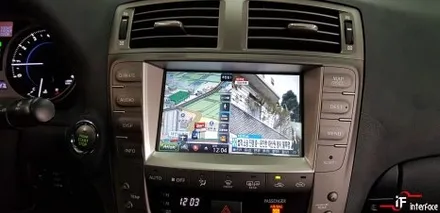 렉서스IS250 네비 터치 불량, 판넬 수리, 수입차 전차종 네비수리, 수입차 네비매립 전문 부산 [인터페이스] / 부산 남구