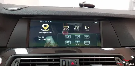 F10 528i 네비게이션 매립,BMW 네비게이션 매립, 수입차네비매립 부산, 경남 수입차 네비매립, [인터페이스] / 부산 남구