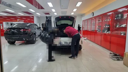 벤츠 GT43AMG 63바디킷 부산권시대를 앞장 서 나가는 차소리 WOW~ / 부산 남구