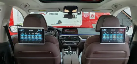 BMW 620d 안드로이드 모니터 S9, 뒷좌석 모니터, 리어모니터 설치, / 부산 남구