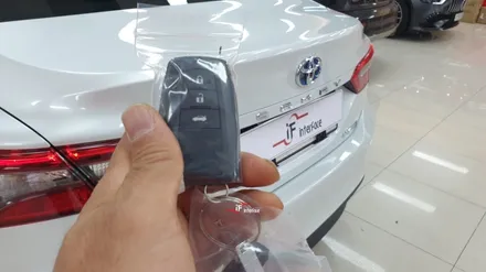 부산 토요타 캠리 전동트렁크 측후방경보기 (레이더감지기) 안전은 내가 지킨다 / 부산 남구