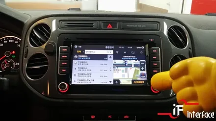 폭스바겐 티구안 네비게이션 올인원으로 장착하니 속시원해지네요^^ / 부산 남구