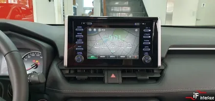 RAV4 네비게이션 매립 라브4네비매립, 수입차 네비게이션 매립 전문업체로 오세욧~ / 부산 남구