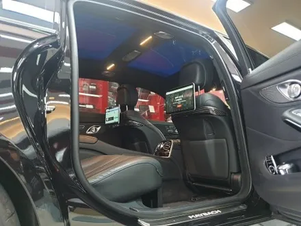 벤츠 마이바흐 S650 리어모니터 파손 안드로이드모니터 테블릿스러운 사용감도 최고입니다 / 부산 남구