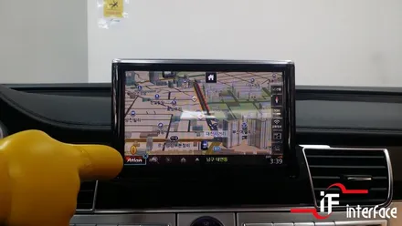 AUDI A8 순정 네비게이션, 넌 실수야~! / 부산 남구