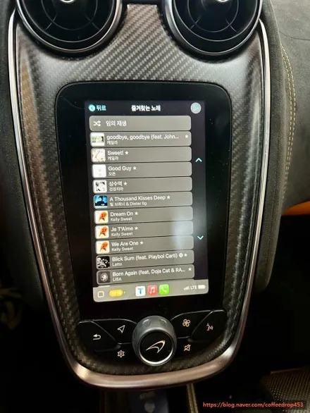 페라리 맥라렌 570s  카플레이 가능하다 말고요 / 부산 남구