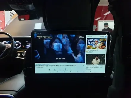 벤츠 마이바흐 S650 리어모니터 파손 안드로이드모니터 테블릿스러운 사용감도 최고입니다 / 부산 남구