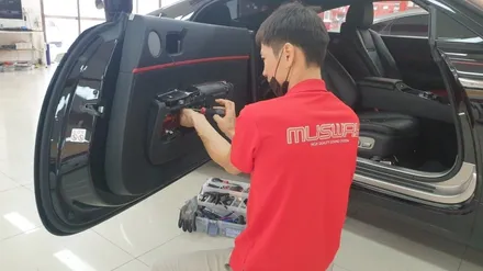 (부산 카오디오 튜닝) 롤스로이스 레이스 블랙배지 사운드향상으로 즐카해요 / 부산 남구