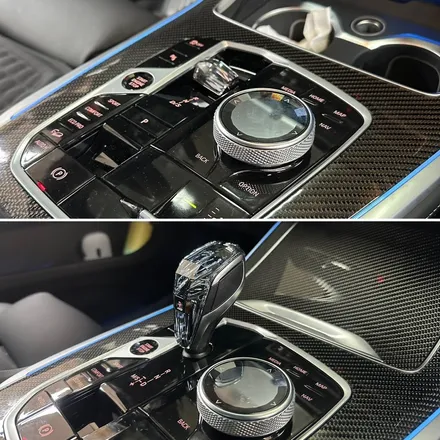 BMW X7 크리스털 기어노브 교체 - 럭셔리 감성을 완성하다 / 부산 남구