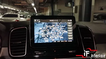 벤츠 GLE350d 쿠페, 나와 패밀리들을 위한 옵션 네비게이션과 리어모니터의 조합 / 부산 남구