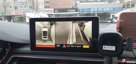 19년식 A5 어라운드뷰 , BSD 측후방 센서 와이드미러세트 , 블랙박스 후방 카메라 장착 [인터페이스] / 부산 남구