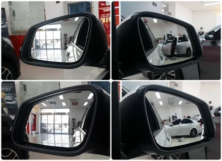 BMW 118d 네비매립하고 와이드미러 교체하니 안전하게 길찾아가죠! / 부산 남구