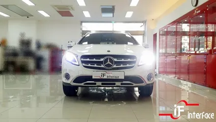 벤츠 GLA250 키레스고 장착, 문잠그고 열때엔 도어캐치에 손만 살짝~!!! / 부산 남구