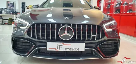 19년식 AMG-GT63S 퀀텀X(128G), 에코 10A 보조배터리, 부산 수입차 네비매립 블랙박스,보조배터리 인스톨 전문업체 [인터페이스] / 부산 남구