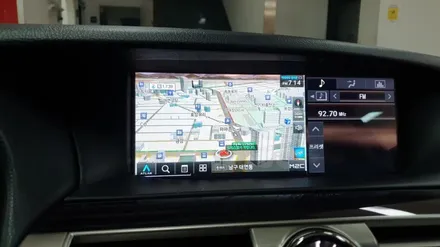 렉서스 LS460L M2C 네비게이션 코더스엠비언트 드라이브의 기본! / 부산 남구