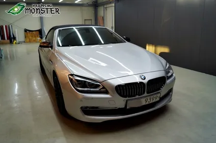 [전체랩핑]BMW 650i 카멜레온 어반정글 전체랩핑 시공~!! / 청주 내덕동