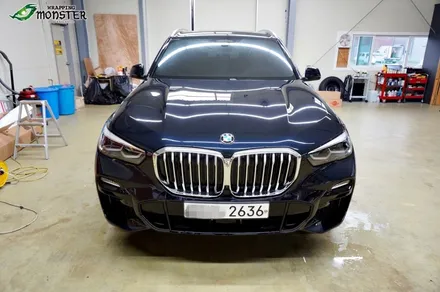 [PPF] 신형 BMW X5 몬스터가드PPF 본넷+사이드 미러+사이드 스텝+생활보호 페키지 시공! PPF전문시공점 랩핑몬스터~ / 청주 내덕동