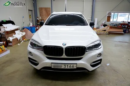 [부분랩핑] BMW X6 윈도우 몰딩 유광블랙 랩핑 시공~!청주랩핑전문점 랩핑몬스터 애드컴퍼니~ / 청주 내덕동