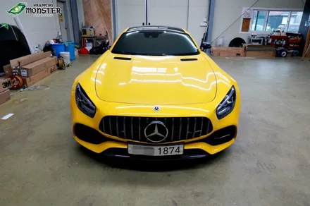 [PPF]벤츠 GT amg 몬스터가드 스크레치쉴드 PPF 시공~!!!자동차 보호필름은 꼭 전문시공점에서 시공하세요~!랩핑몬스터~ / 청주 내덕동