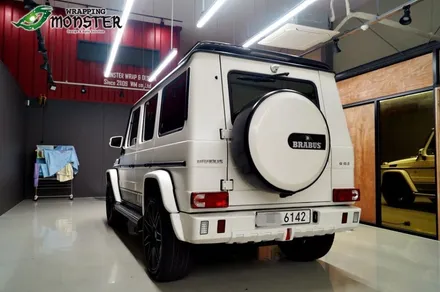 상남자에게 레알썬팅을 선물하다!벤츠 G바겐 63amg 브라부스 풀튜닝 솔라가드 HP새턴 풀썬팅&고농도 유리막 몬스터쉴드 시공~청주솔라가드,청주유리막,청주수입차전문 / 청주 내덕동